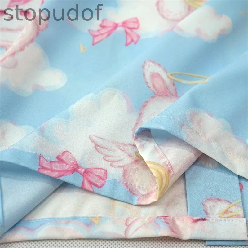 Angel Bunny Button-Up