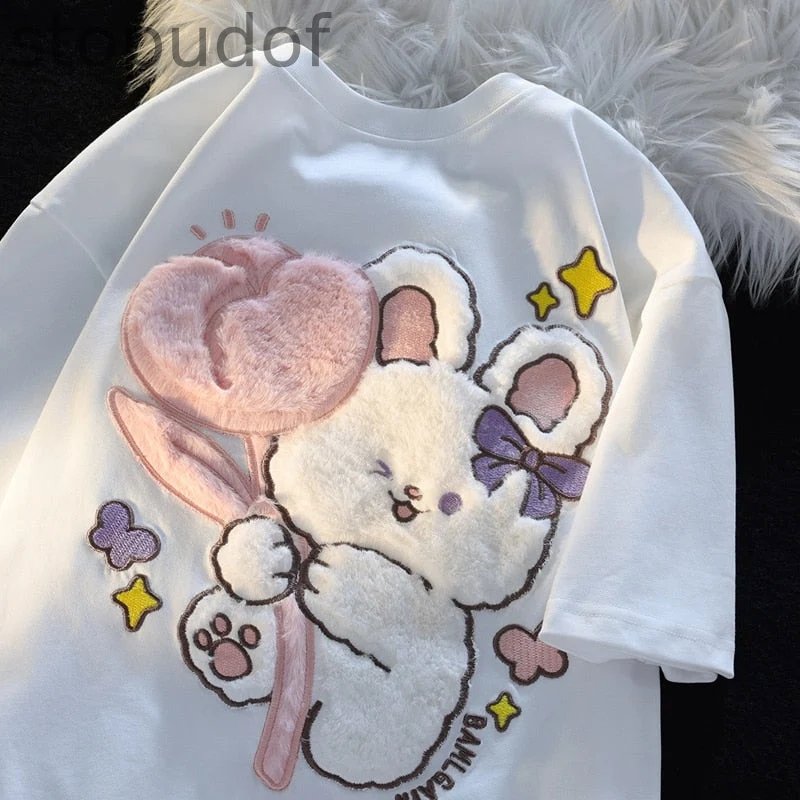 Tulip Bunny Fluffy Tee