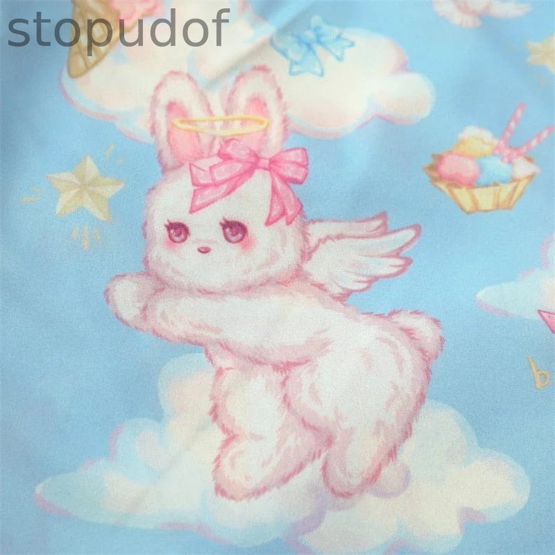 Angel Bunny Button-Up