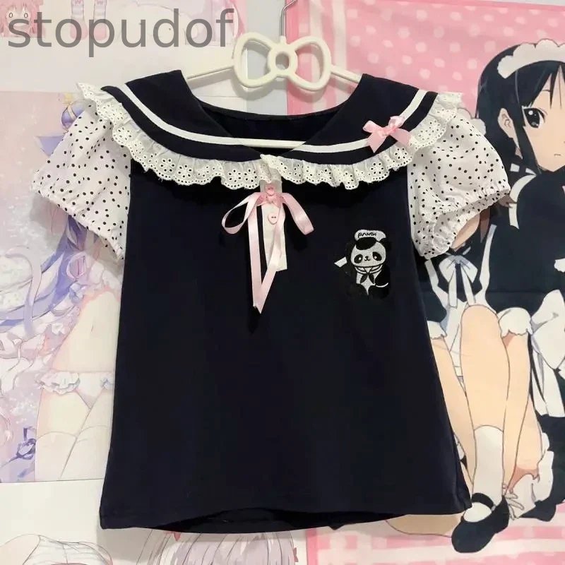 Panda Medic Collared Blouse