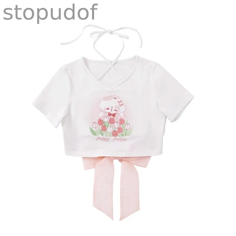 Spring Bunny Crop Top