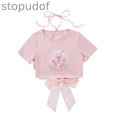 Spring Bunny Crop Top