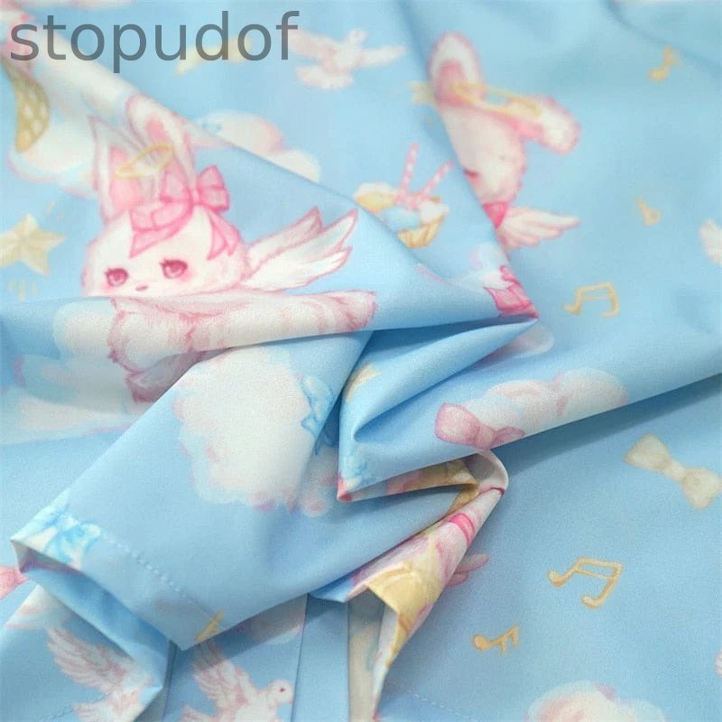 Angel Bunny Button-Up
