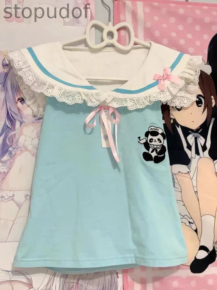 Panda Medic Collared Blouse