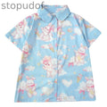 Angel Bunny Button-Up
