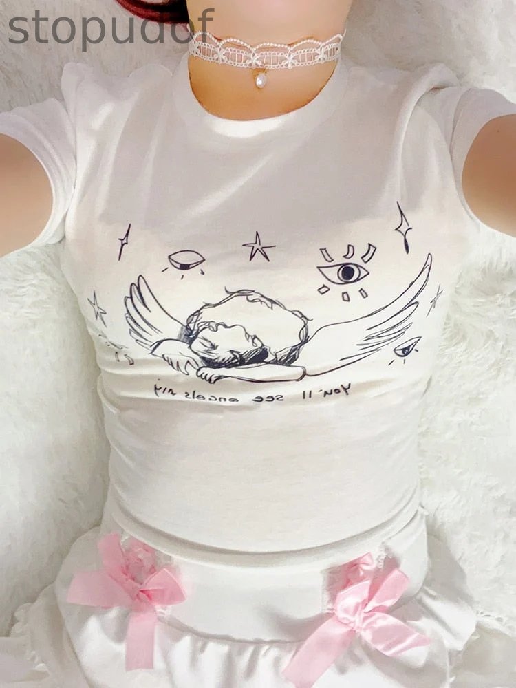 Sleepy Angel Tee