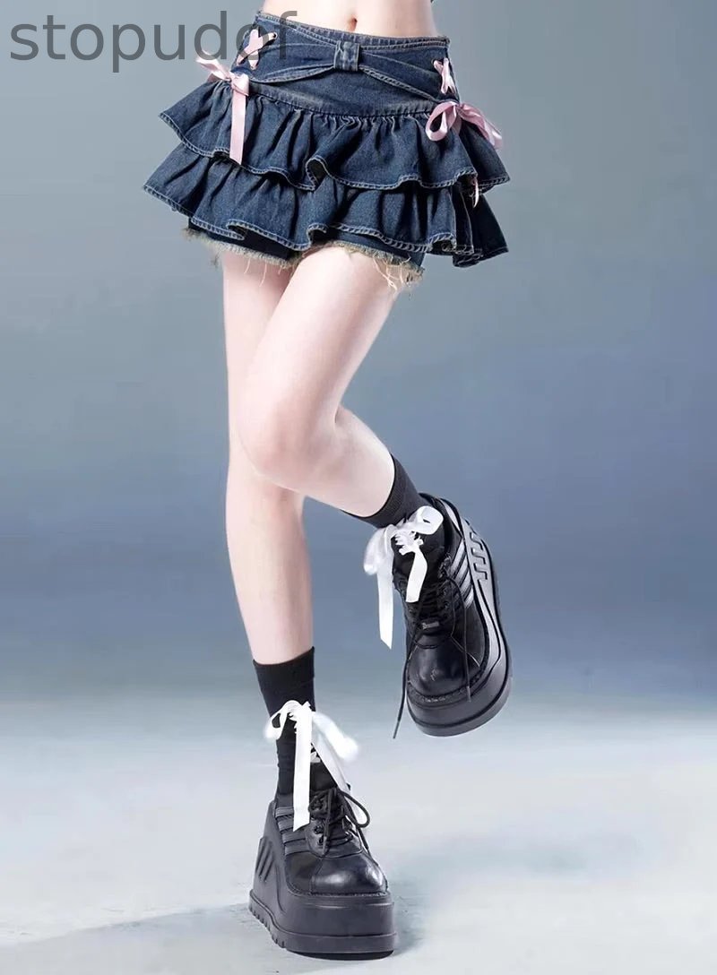 Tiny Denim Dancer Outfit Set